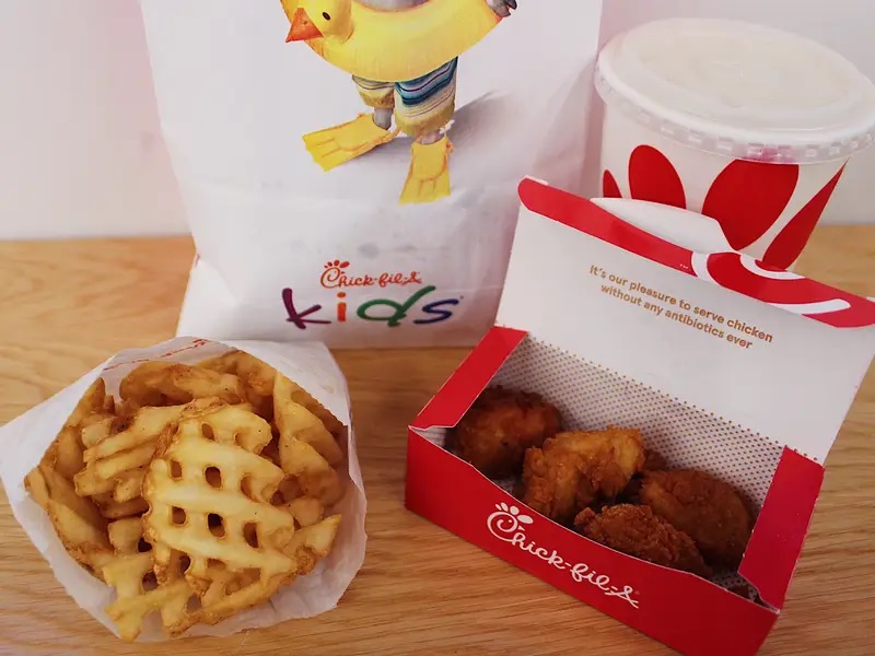 Chick-Fil-A Kid’s Menu with Prices