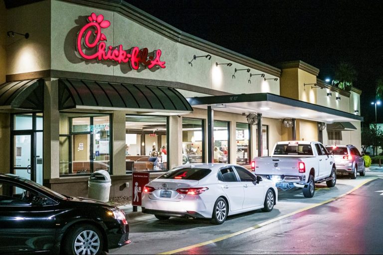 Chick Fil a Drive Thru Menu