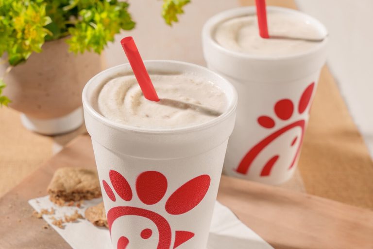 Chick-fil-A Milkshake Menu