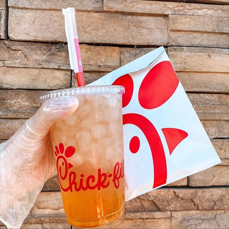Sweet tea at chick fil a