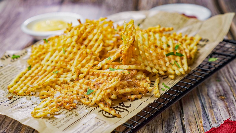 Waffle Potato Fries
